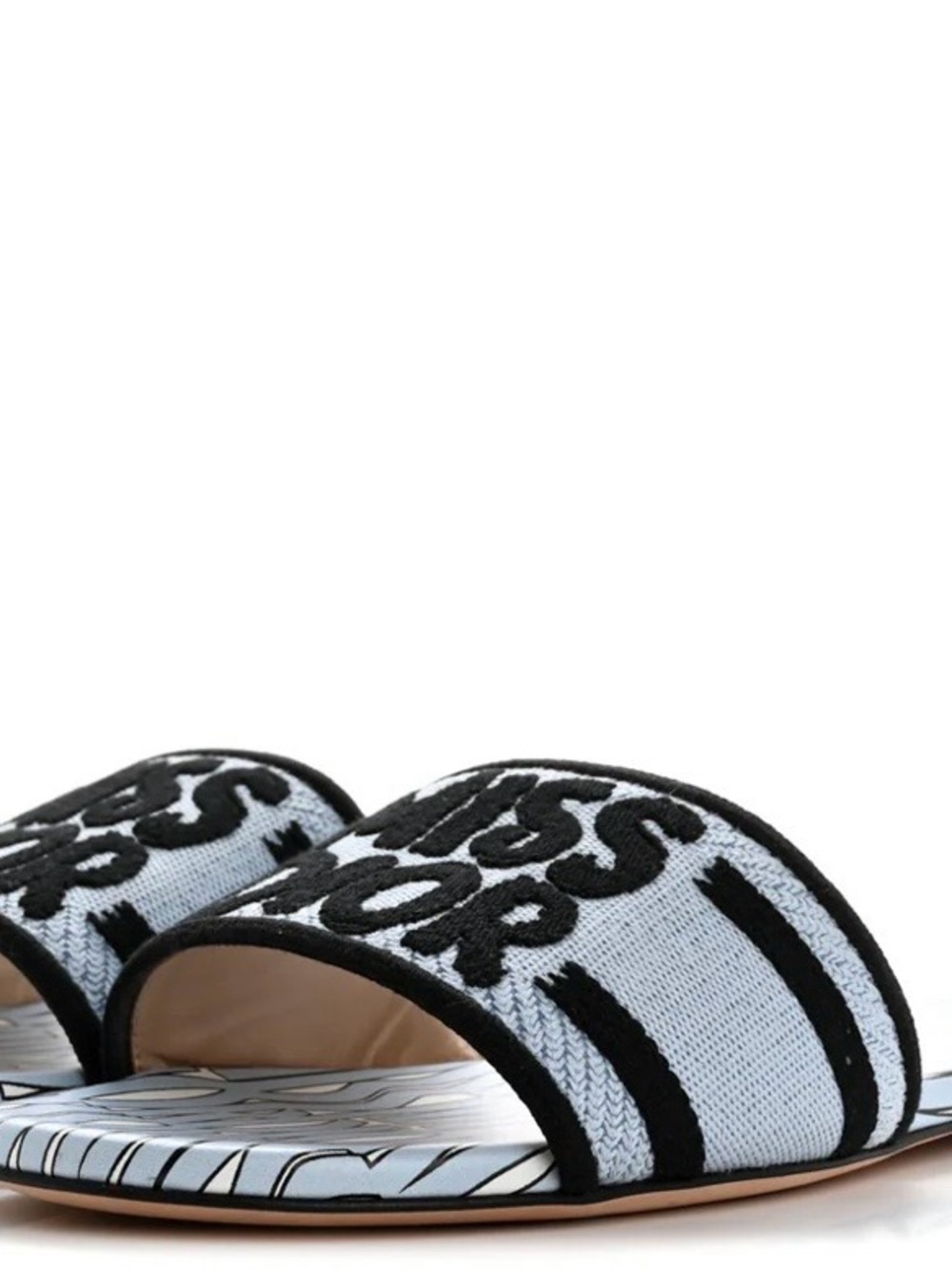 Miss Dior Allover Dway Flat Slide Sandals 39
Azure Pale - Picture 4 of 11